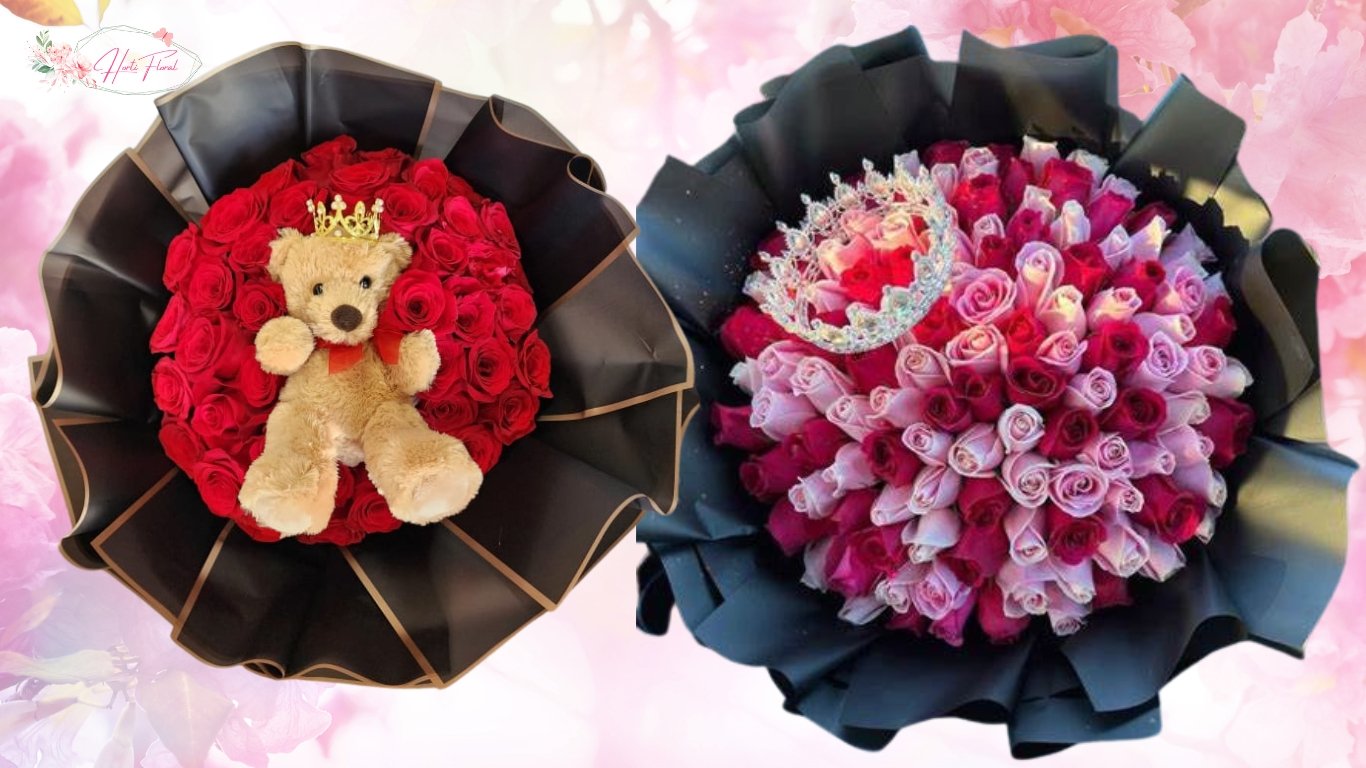 Ramo Buchon with Crown wearing by a teddy