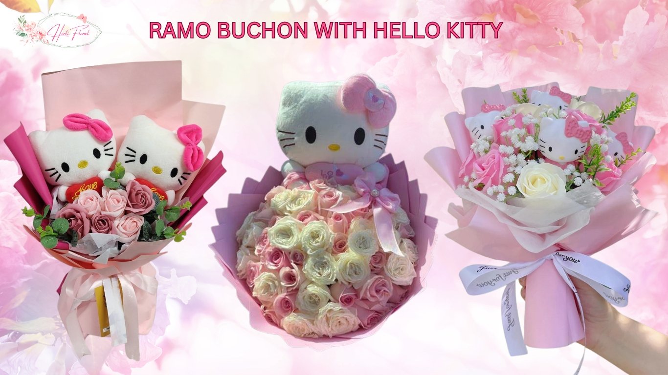 Ramo Buchon with Hello Kitty
